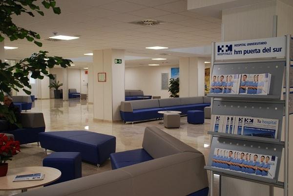 Instalaciones del Hospital Puerta del Sur. Web del Hospital