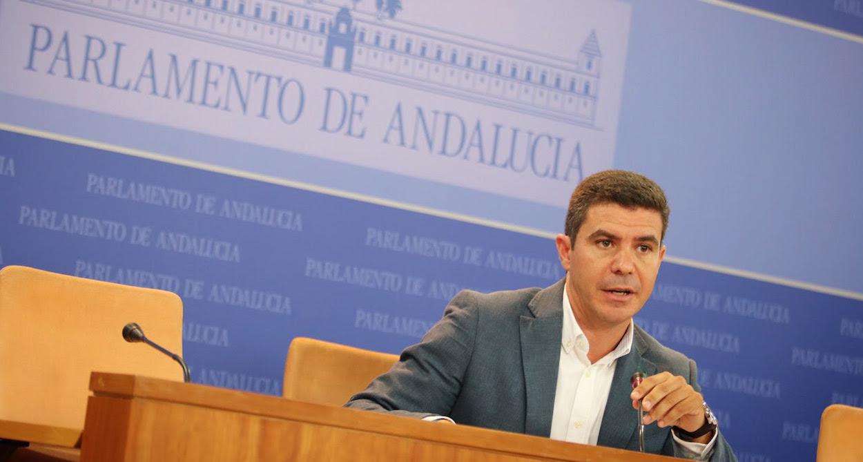 Sergio Romero, portavoz del Grupo de Ciudadanos en el Parlamento andaluz. PRENSA CS