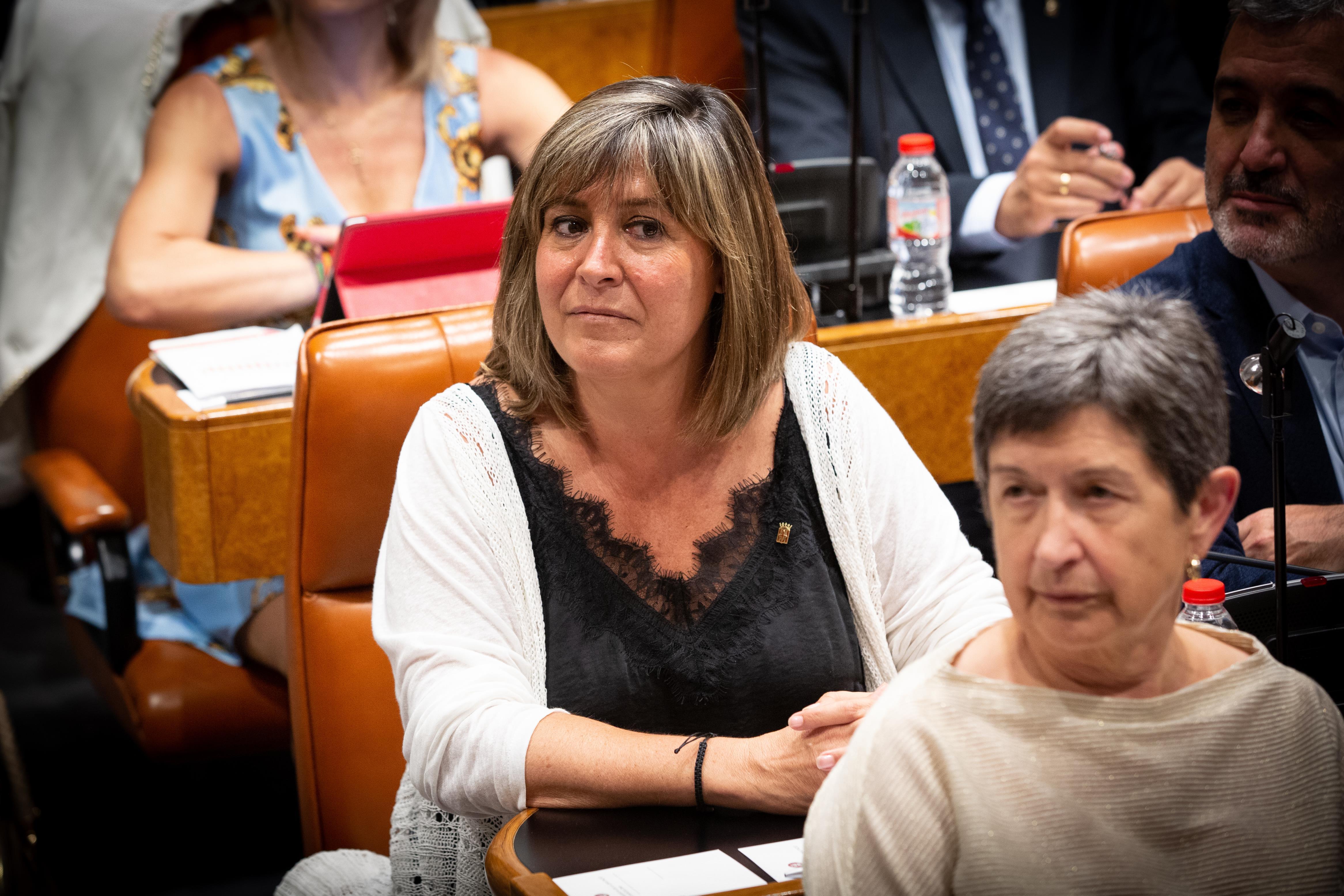  La diputada del PCS y alcaldesa de L'Hospitalet de Llobregat (Barcelona) Núria Marín
