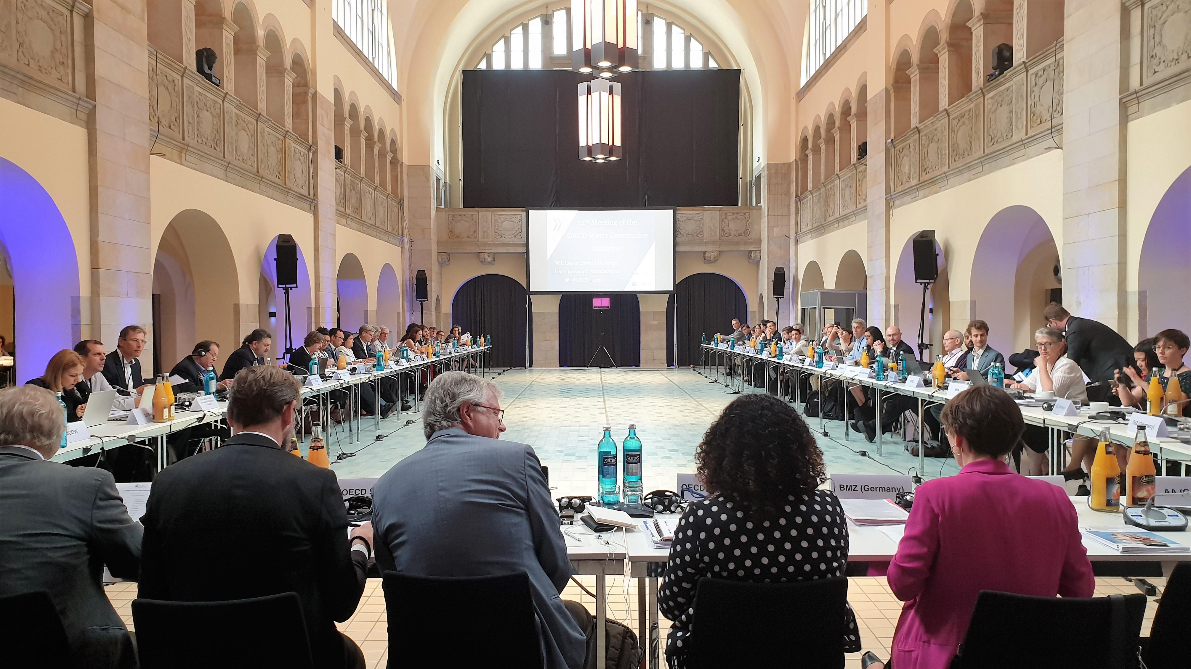 Reunión en Berlín de la Iniciativa de Gobernanza del Agua
