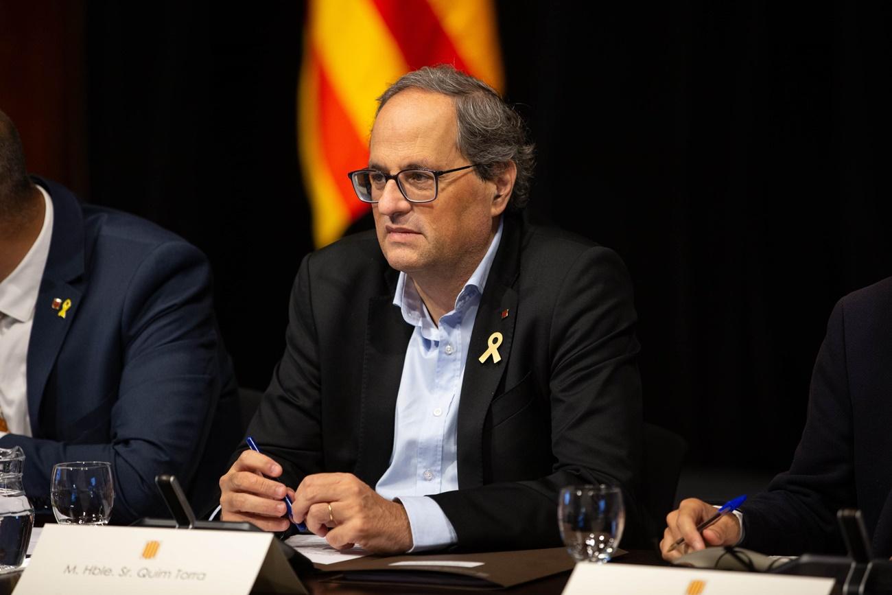 El presidente de la Generalitat, Quim Torra, en una imagen de archivo.