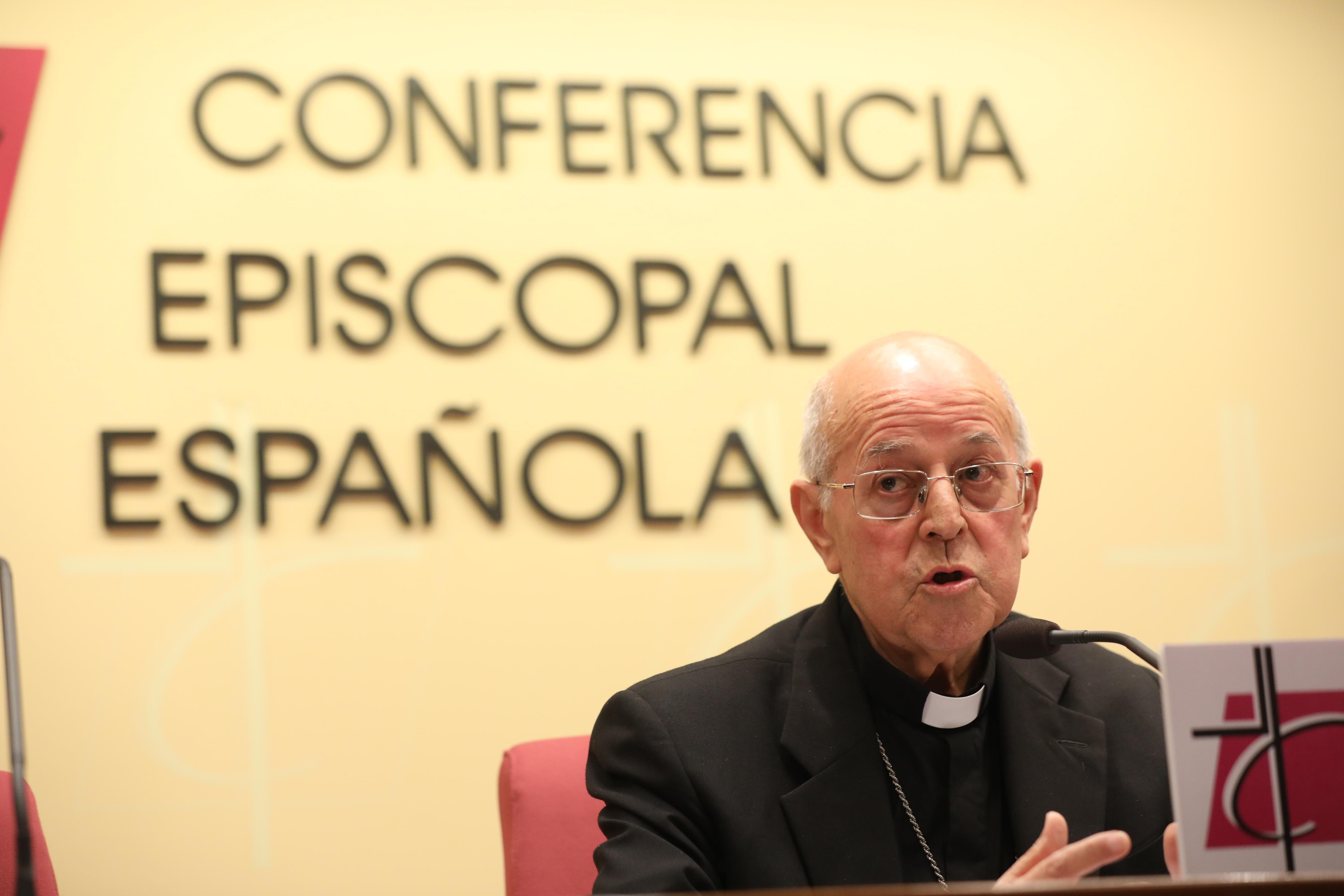  El presidente de la Conferencia Episcopal Española (CEE) el cardenal Ricardo Blázquez 