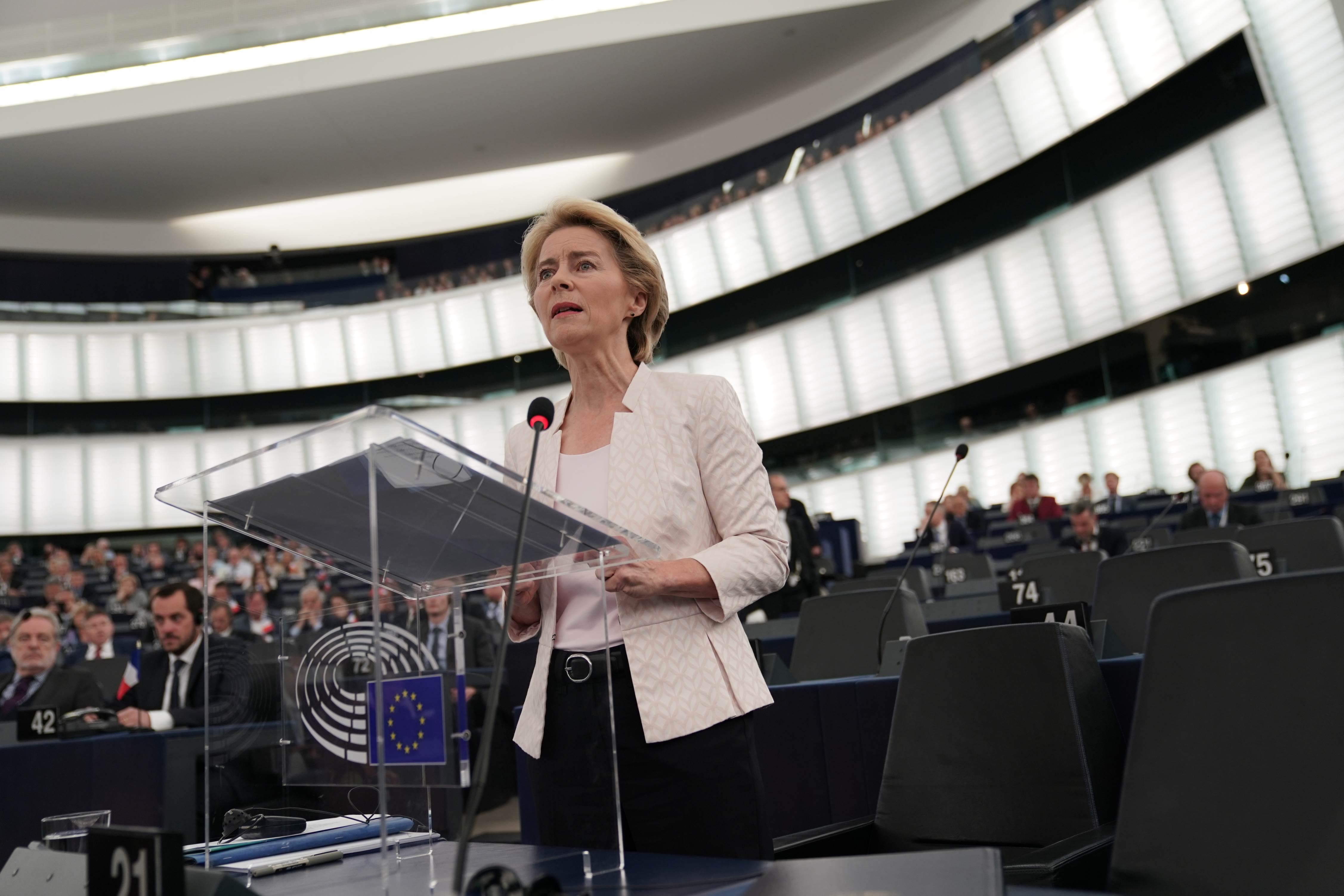  Ursula von der Leyen, presidenta de la Comisión Europea (Fuente: Europa Press)