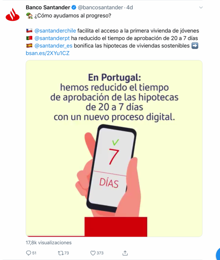 Tuit Banco Santander 3