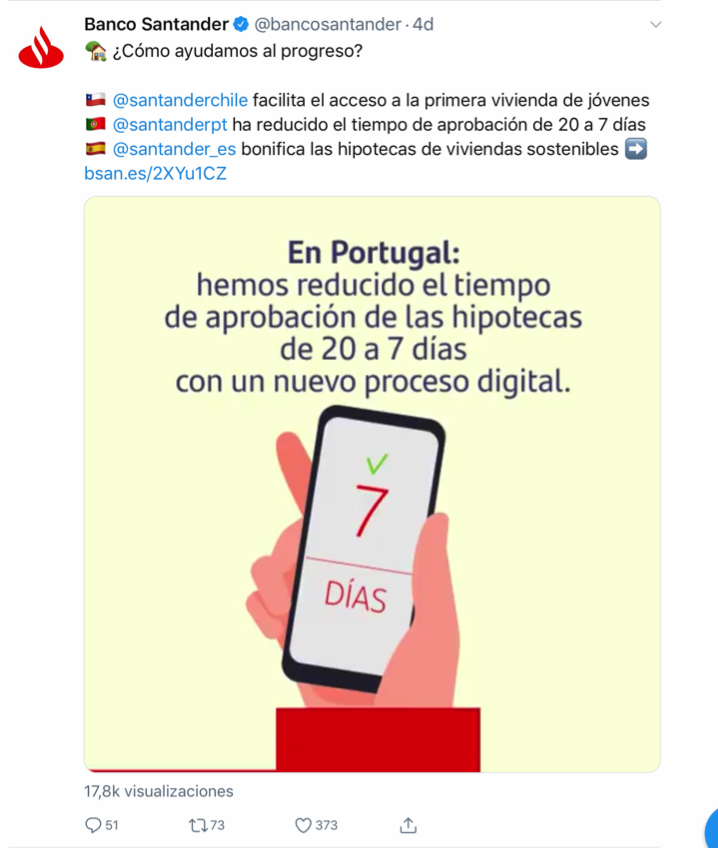 Tuit Banco Santander 3 Tuit Banco Santander 3