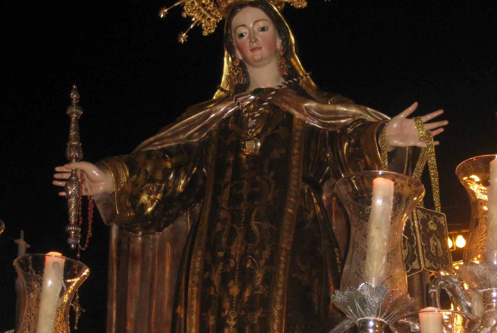 La Virgen del Carmen de Galaroza.