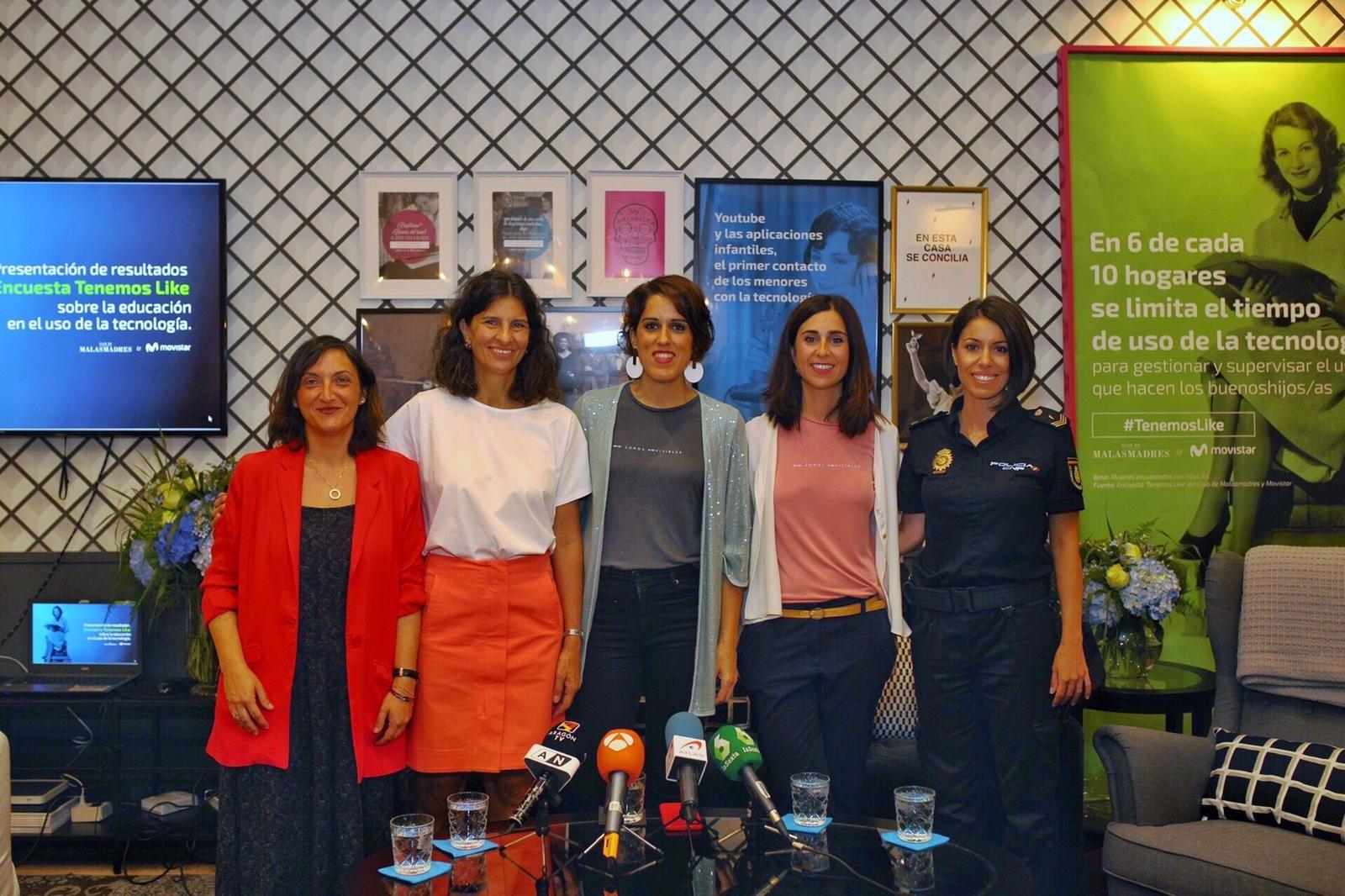 La encuesta "Tenemos Like" realizada por el Club de MalasMadres y Movistar