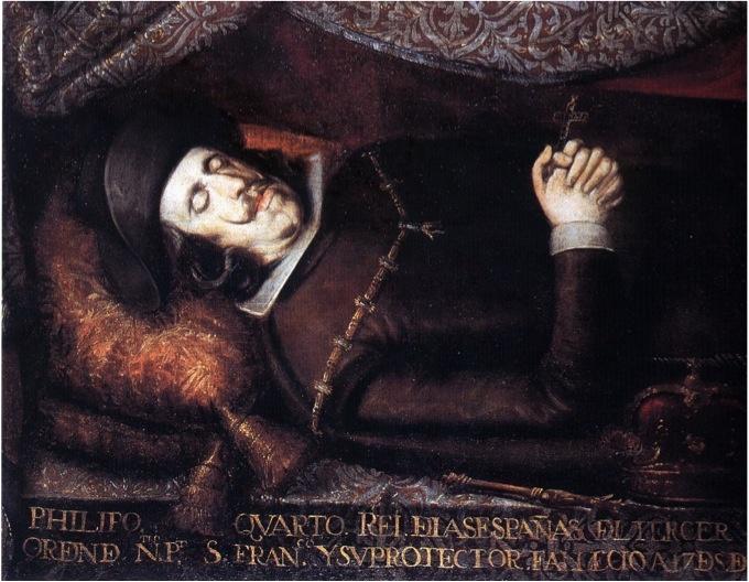 La muerte de Felipe IV
