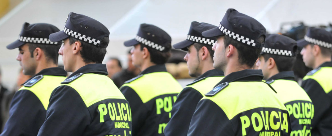 Un grupo de agentes de la Policía Municipal de Madrid