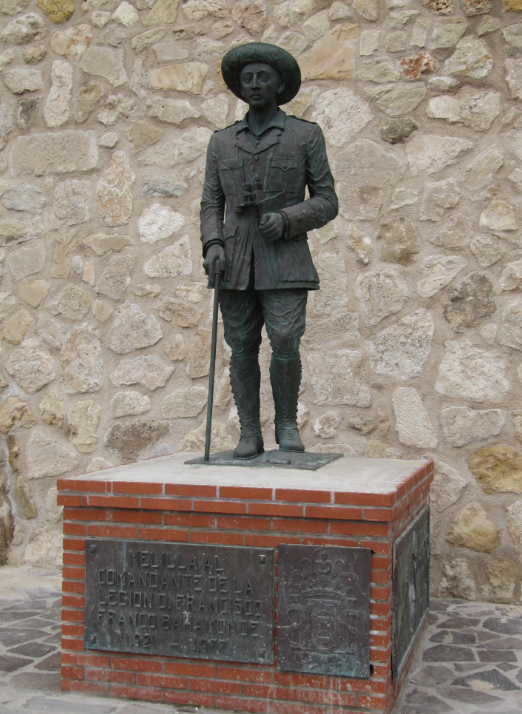 Estatua de Franco en Melilla Estatua de Franco en Melilla