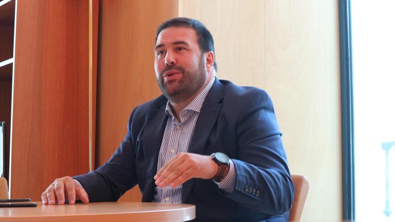 Jon Iñarritu, diputado de Bildu. O.V. Jon Iñarritu, diputado de Bildu. O.V.