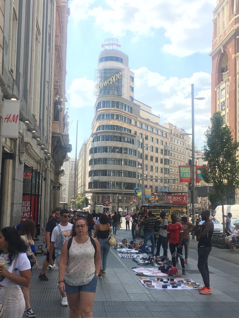Gran Vía de Madrid. 19-07-19