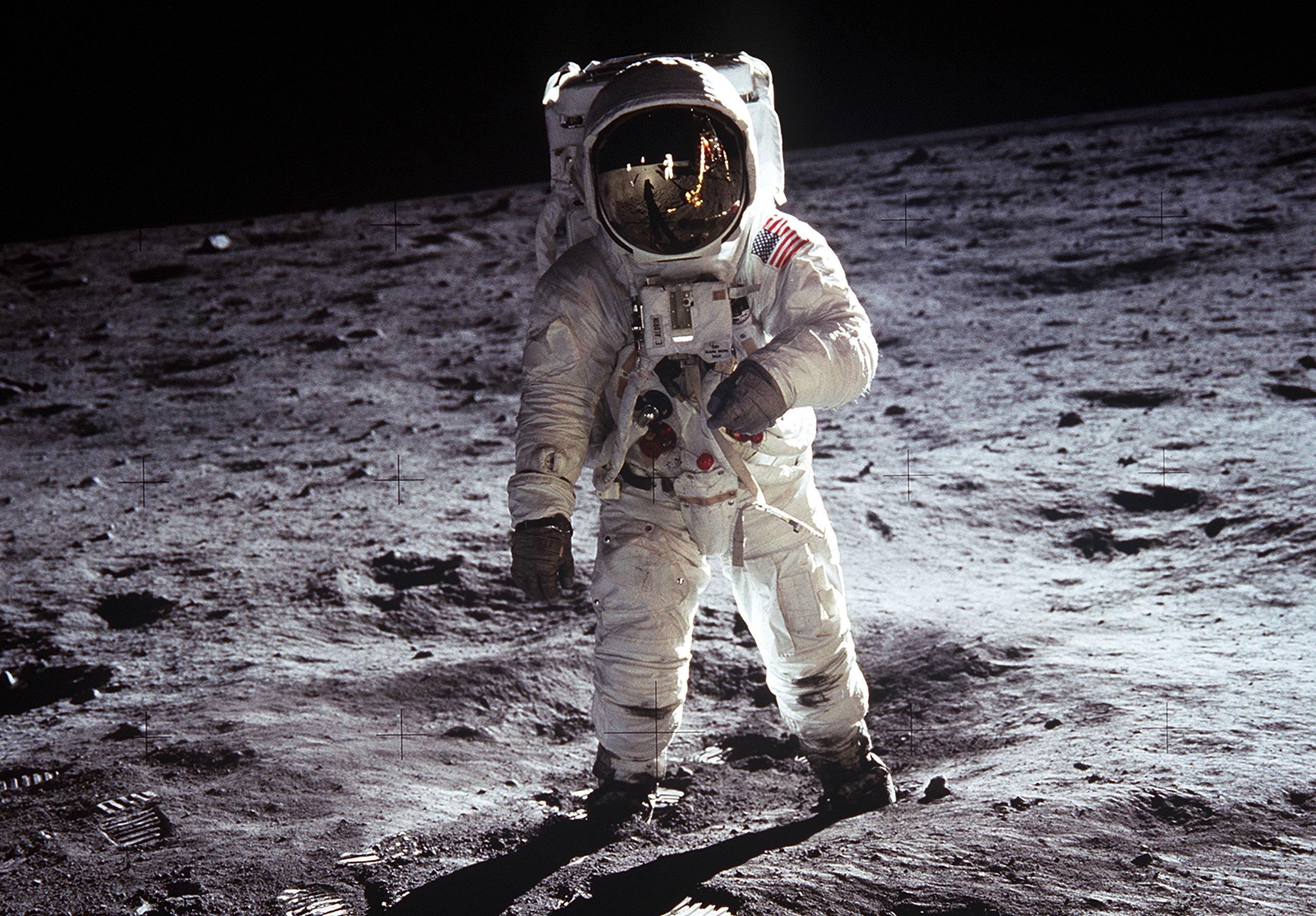 Buzz Aldrin sobre la Luna misión Apolo 11   NASA