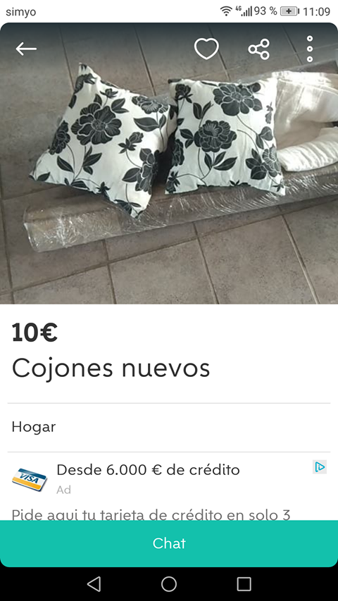 Cojones nuevos