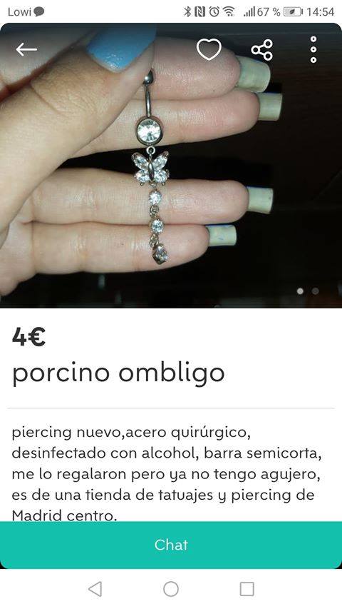 Porcino ombligo Porcino ombligo