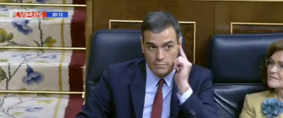 El gesto de Sánchez a Rivera. RTVE