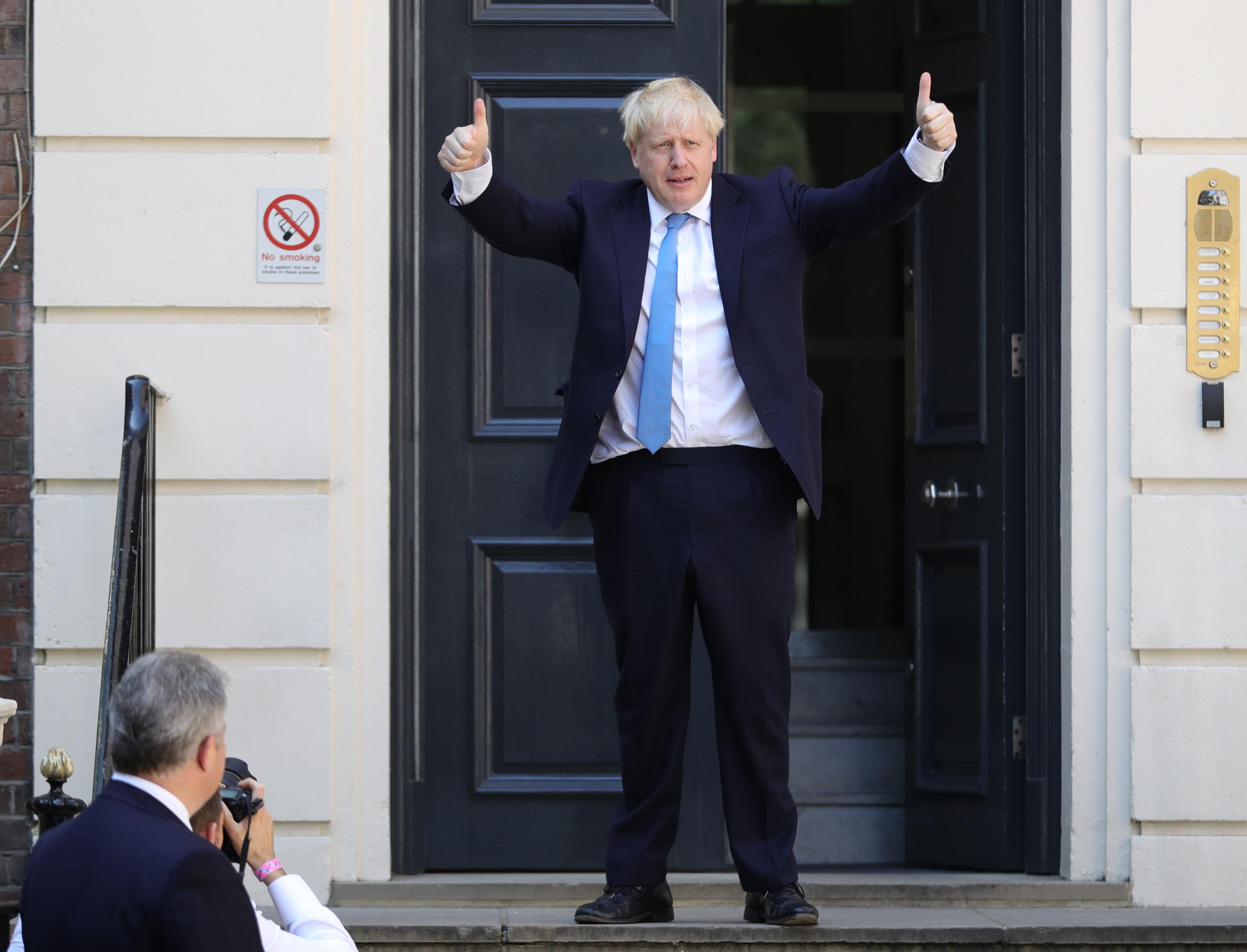 El nuevo líder del Partido Conservador y primer ministro del Reino Unido, Boris Johnson. Fuente: Europa Press.