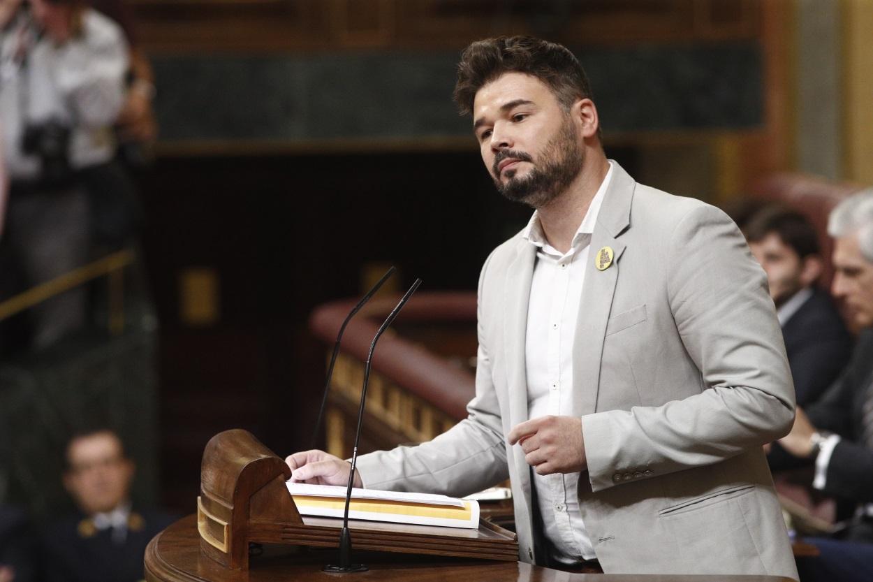 Gabriel Rufián, diputado y portavoz de ERC