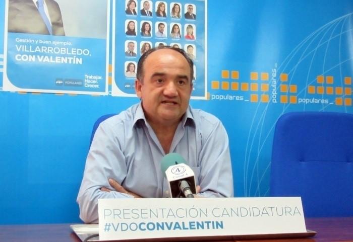 Simón Valentín Bueno, Alcade de Villarrobledo