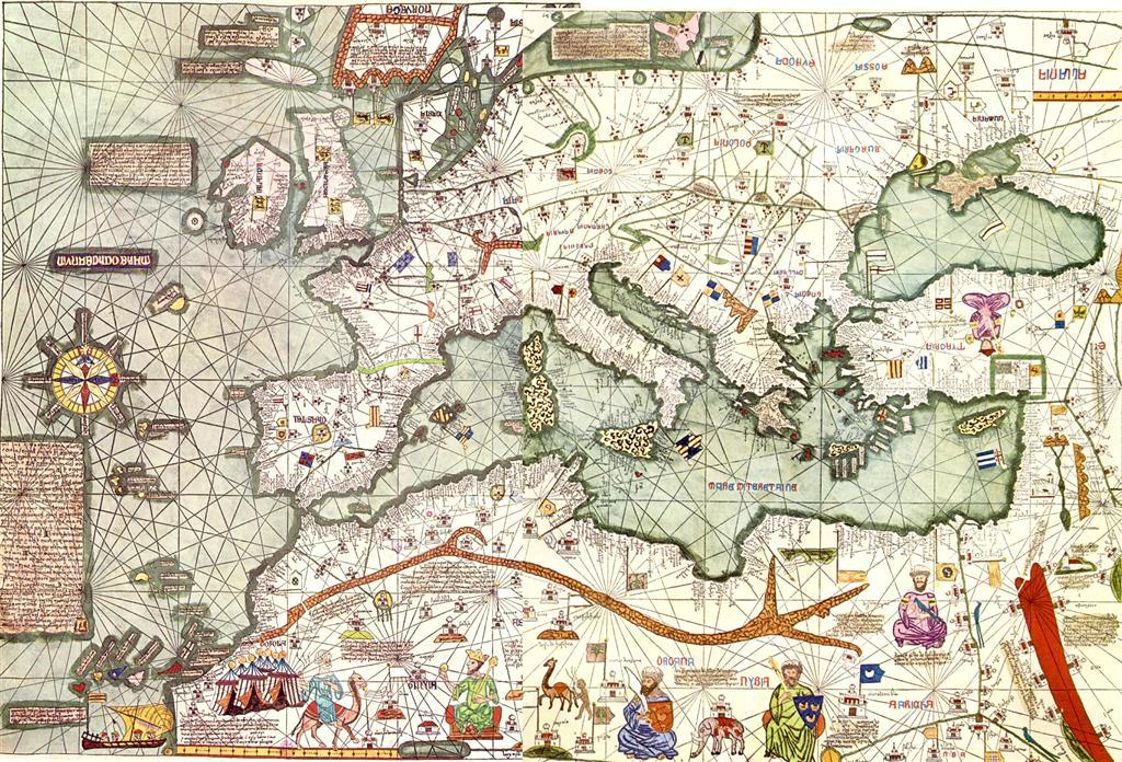 Atlas catalán o mapamundi de los Cresques Atlas catalán o mapamundi de los Cresques