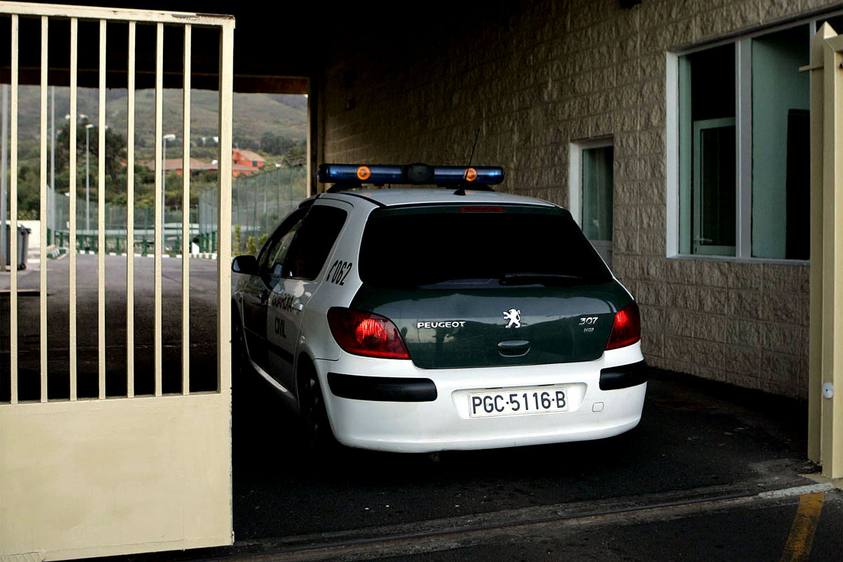 Los vehículos de los cuerpos de seguridad municipal están entre los que tienen permiso para usar las 'tarjetas blue'.