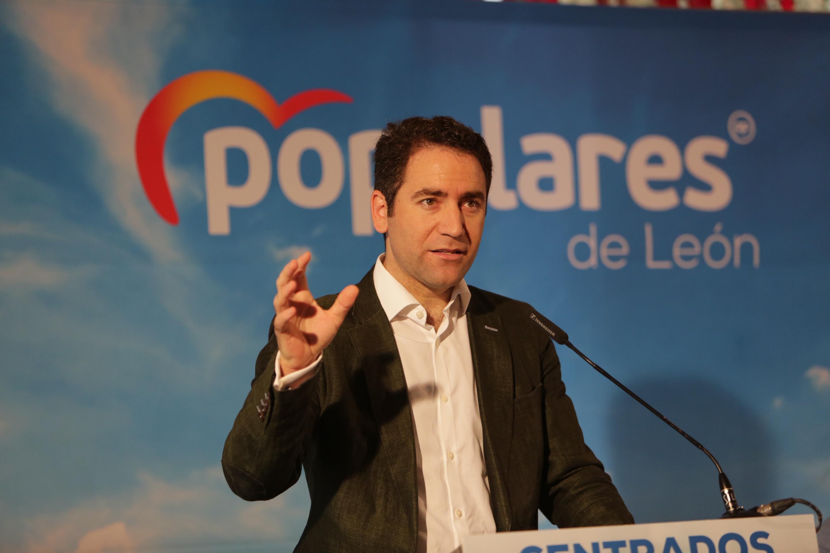 El secretario general del Partido Popular, Teodoro García Egea. Fuente: Europa Press.