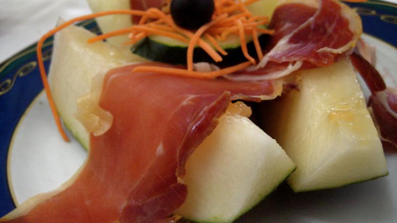 Melon con jamon   borkurdotnet