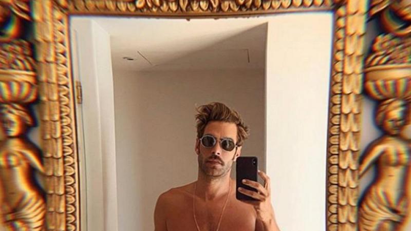 Imagen subida a Instagram por el modelo y actor Jon Kortajarena