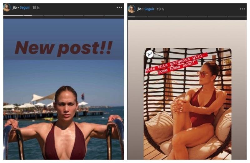 Jennifer López. Fuente Instagram. Jennifer López. Fuente Instagram.