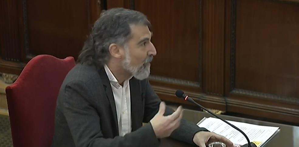 Interrogatorio a Jordi Cuixart en el juicio por el procés-Europa Press