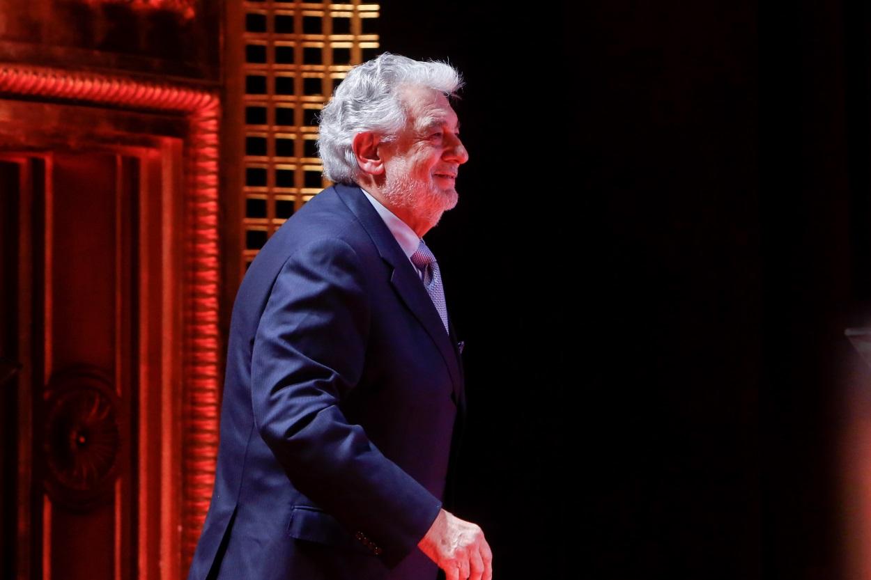El tenor Plácido Domingo recibe el Premio a la Excelencia en el Teatro de la Zarzuela