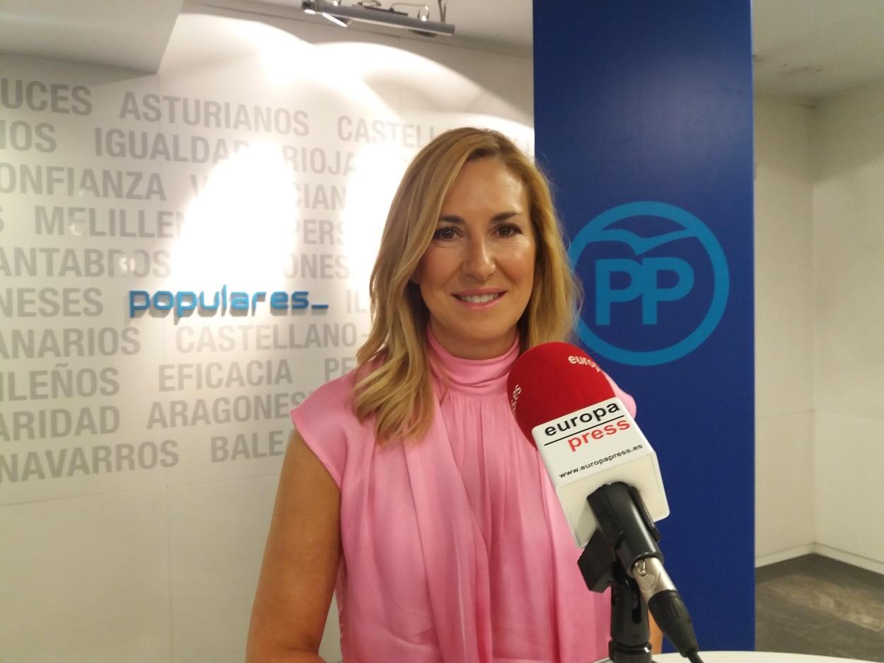 La presidenta del PP en Navarra y nueva vicesecretaria de Organización del Partido Popular, Ana Beltrán