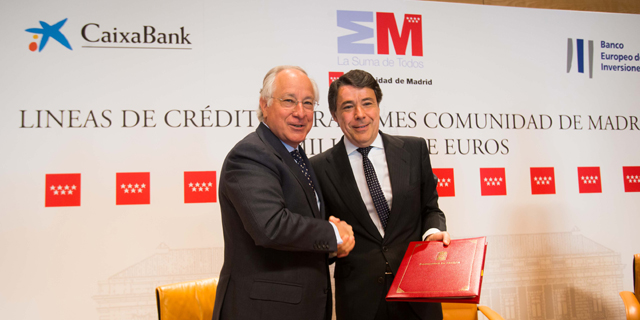 CaixaBank firma un convenio con la Comunidad de Madrid para facilitar la financiación a pymes y autónomos