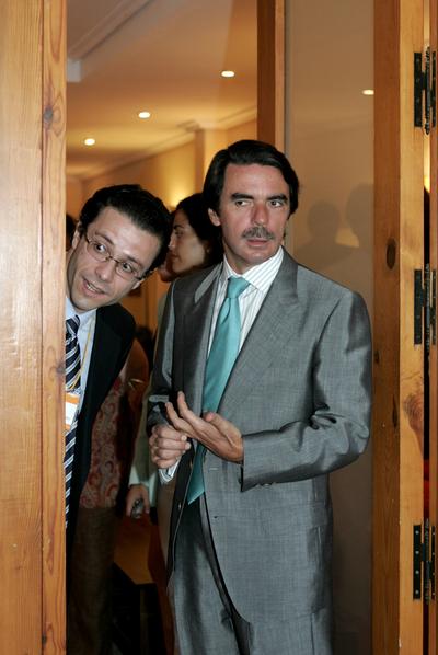 lasquetty con aznar lasquetty con aznar