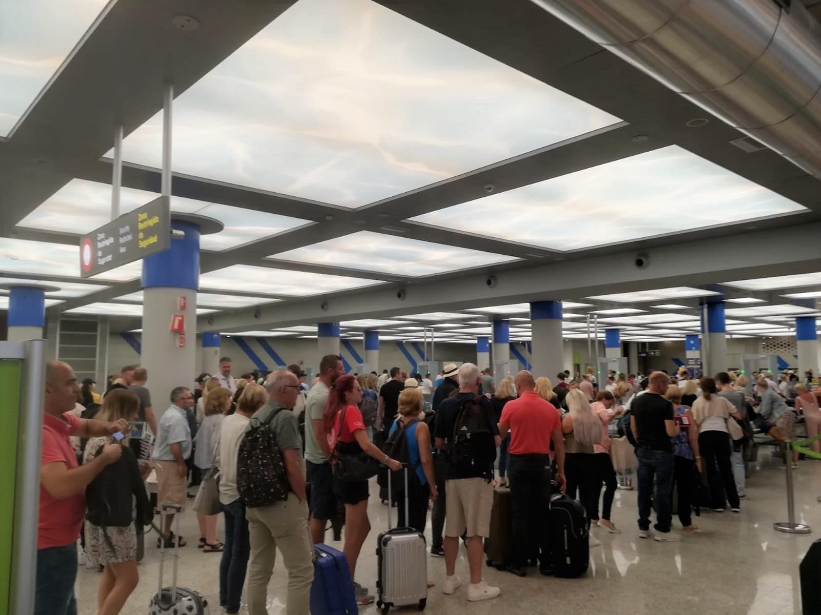 Aeropuerto de Palma de Mallorca. 