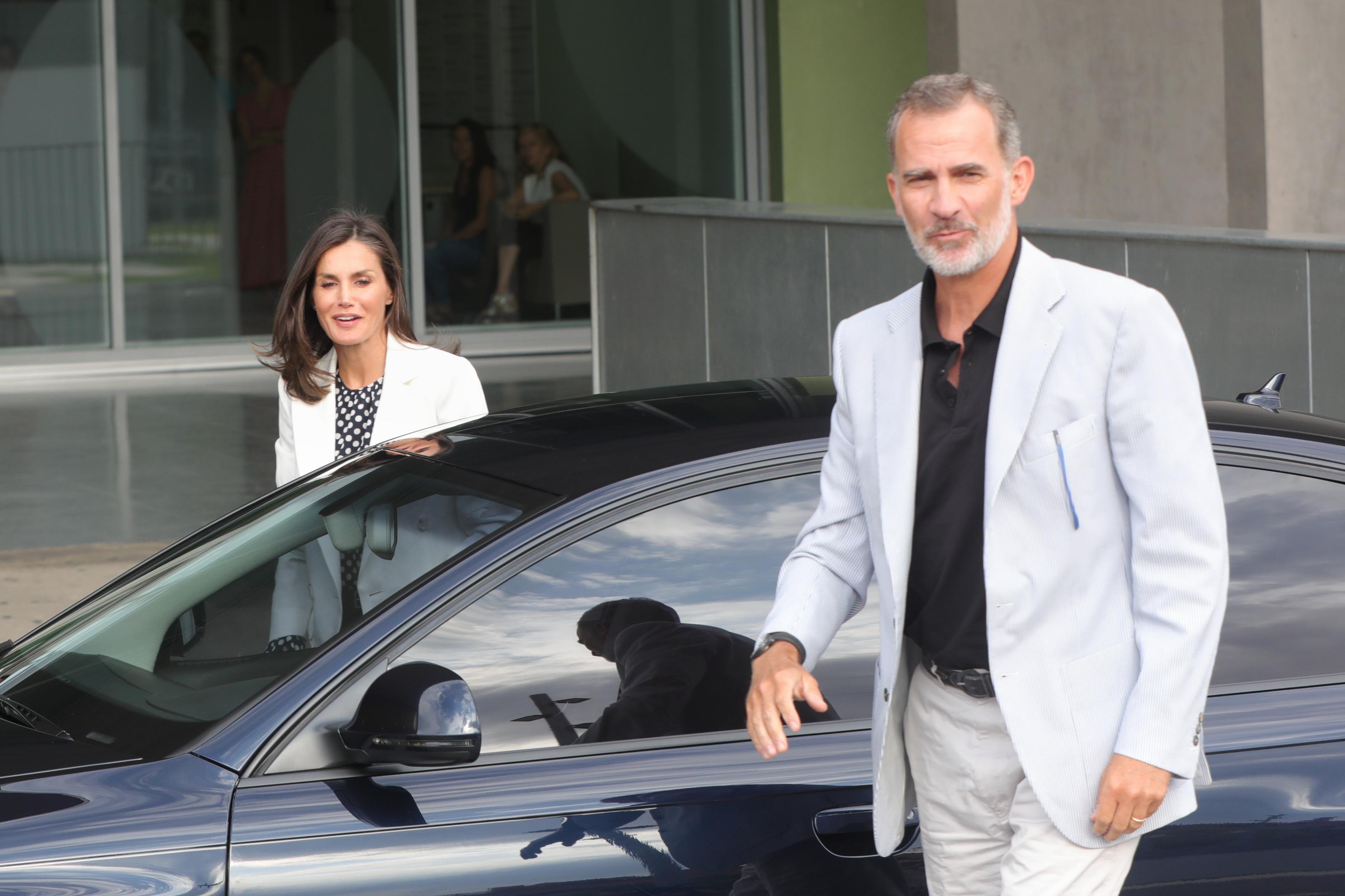  Visitas del rey Felipe VI y la reina Letizia a don Juan Carlos tras ser operado en el Hospital Universitario Quirónsalud de Pozuelo de Alarcón (Madrid)