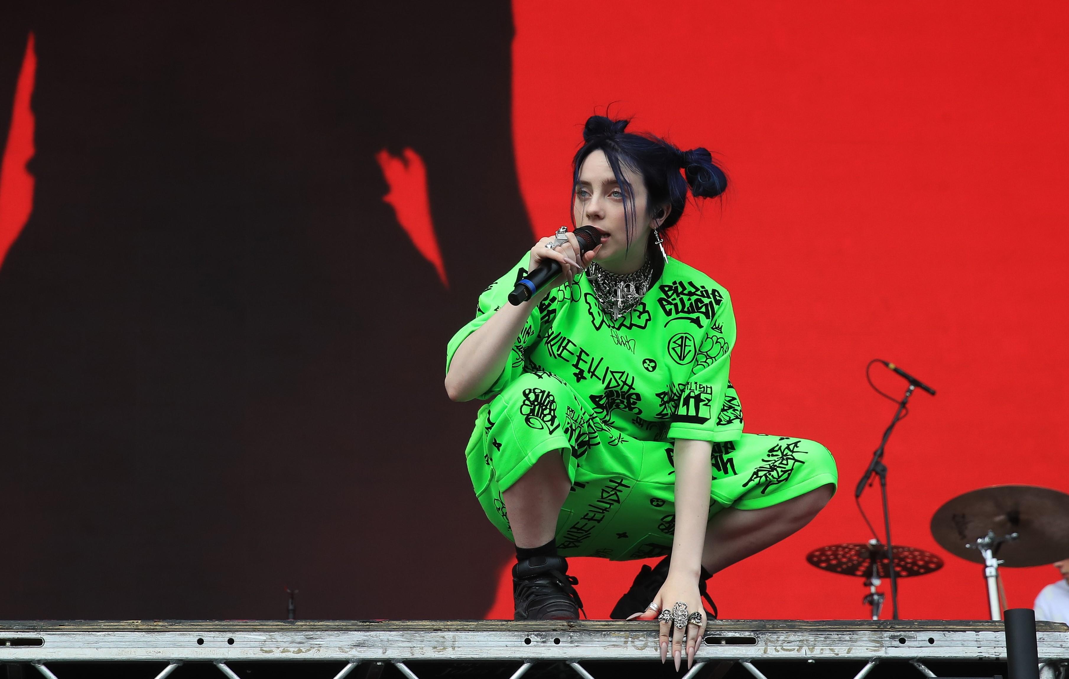 Billie Eilish en el festival 'Coachella Valley Music and Arts'. EP