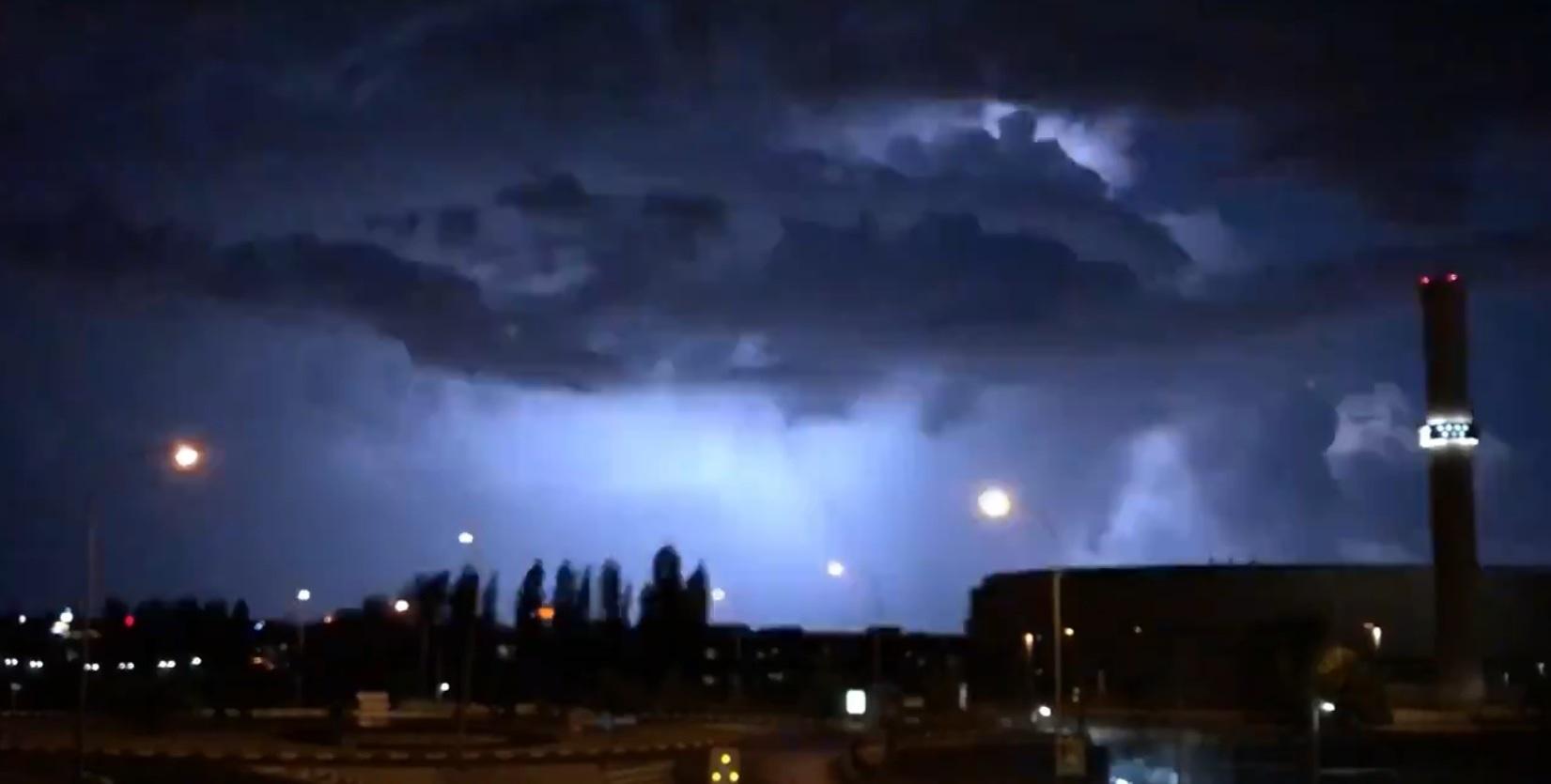 Temporal que afecta con violencia a gran parte del país. Alerta por tormentas