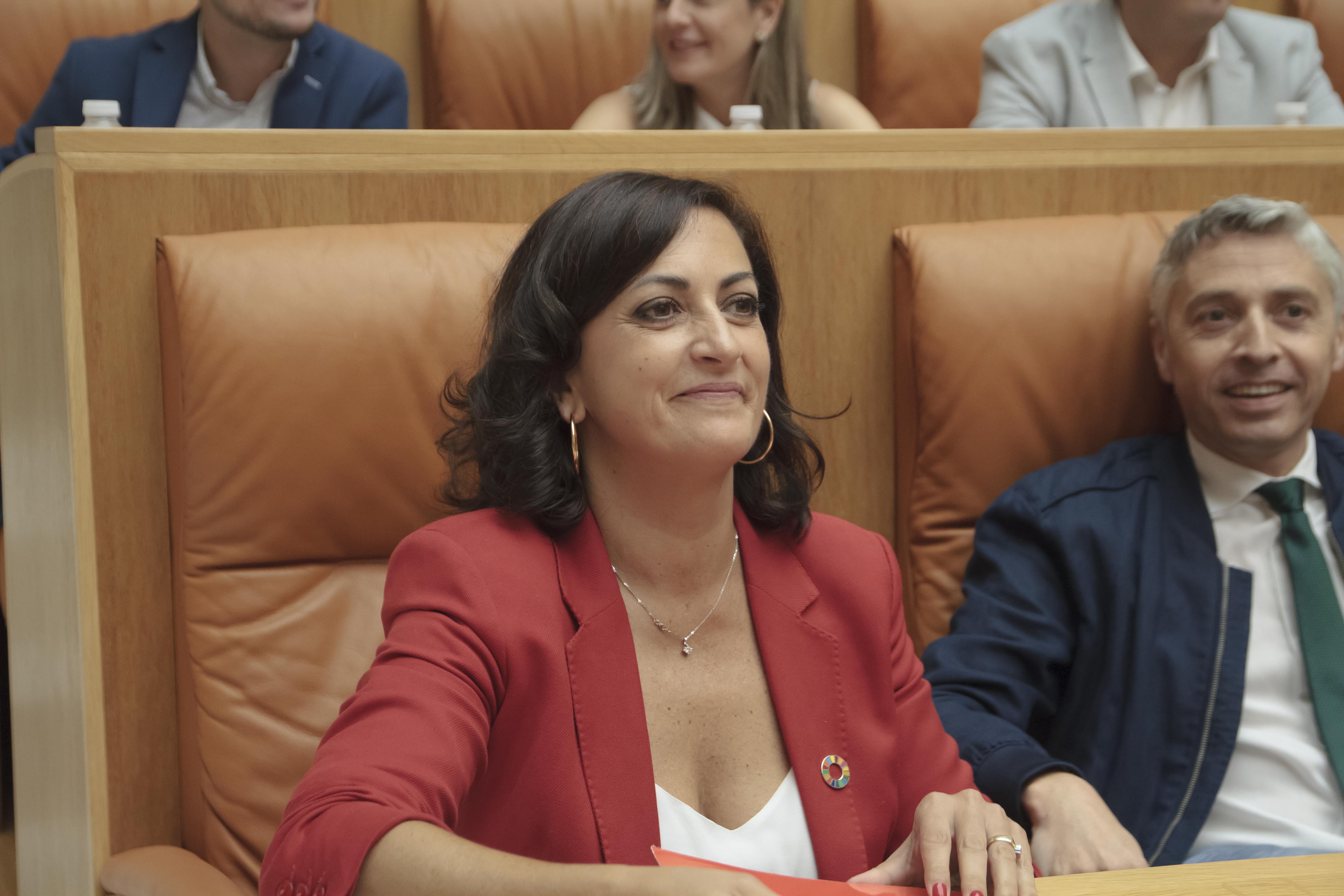 La candidata del PSOE a la presidencia de La Rioja, Concha Andreu. EP.