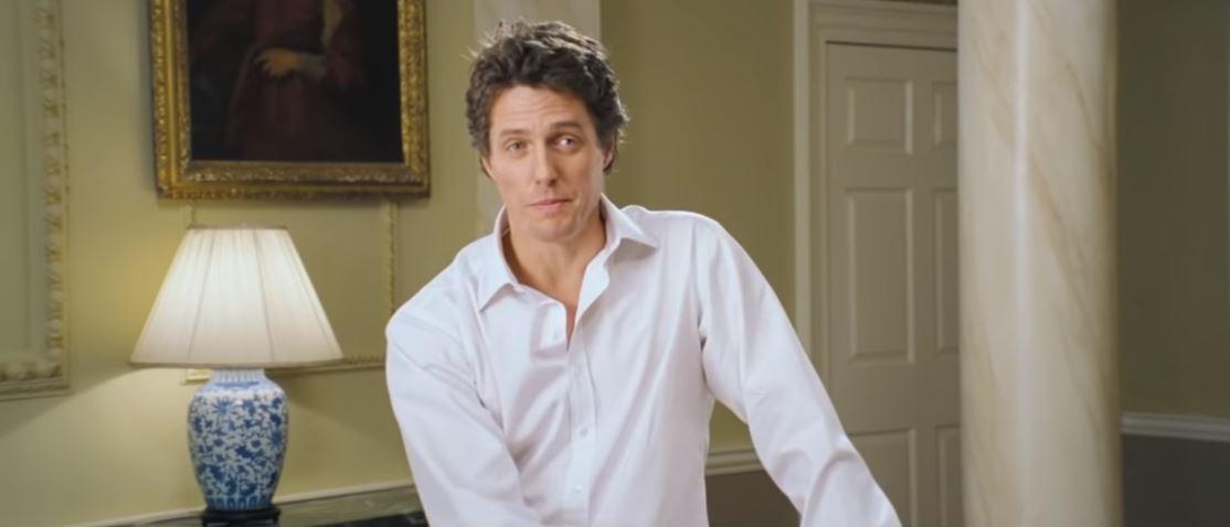 Hugh Grant en Love Actually