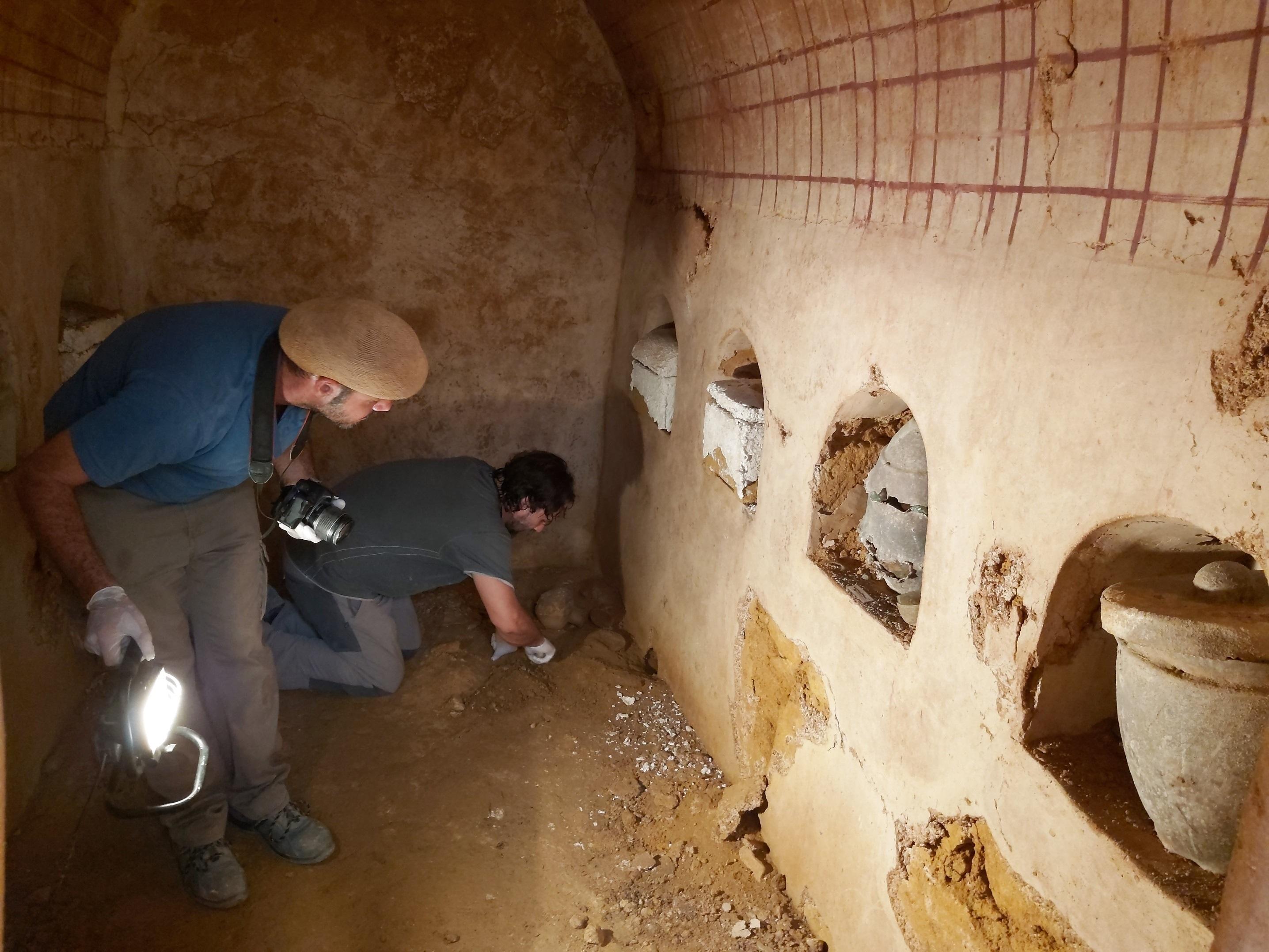 Cámara funeraria de época romana descubierta en Carmona-Europa Press