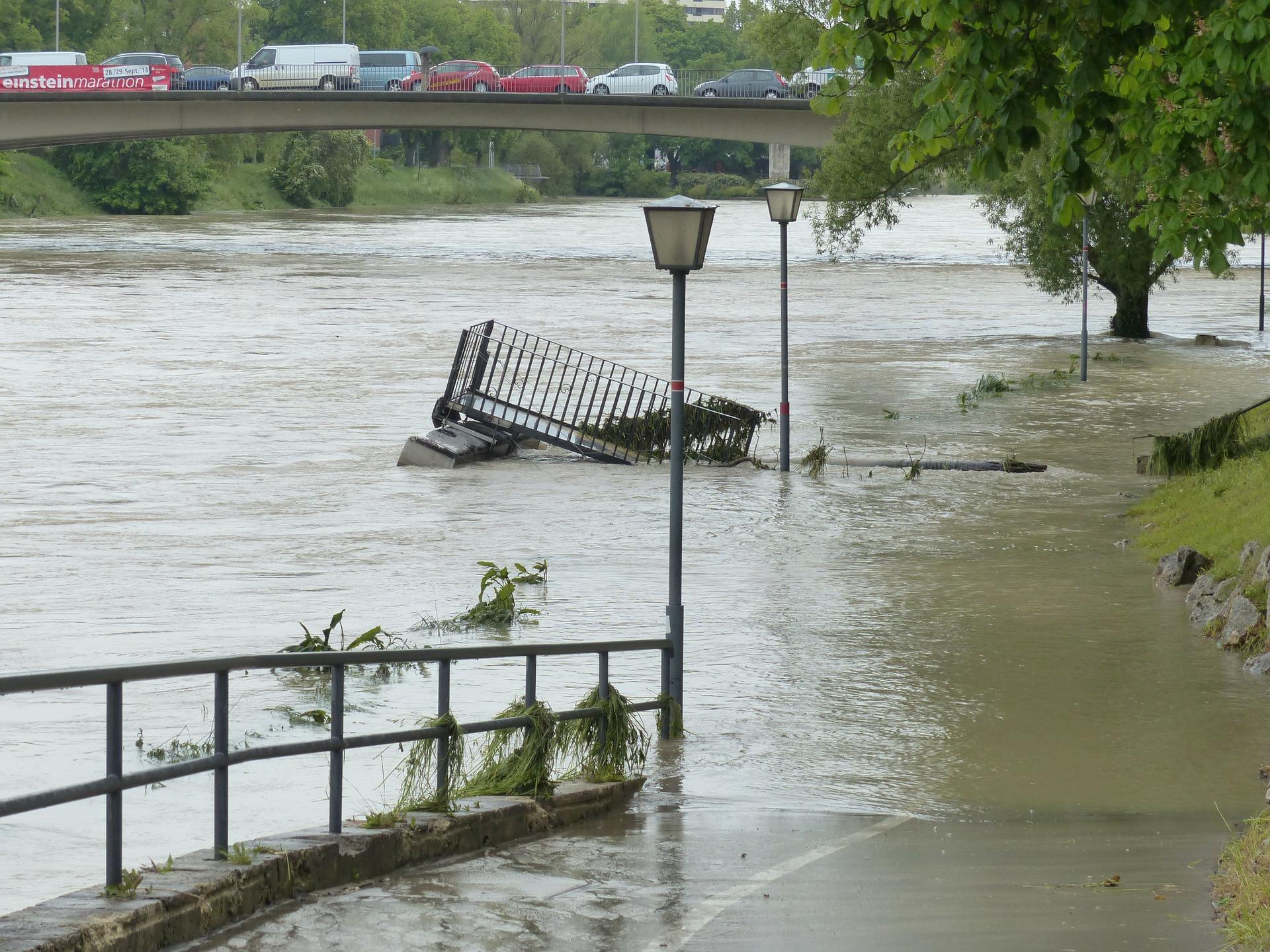 La magnitud de las inundaciones varía en función de la región europea.