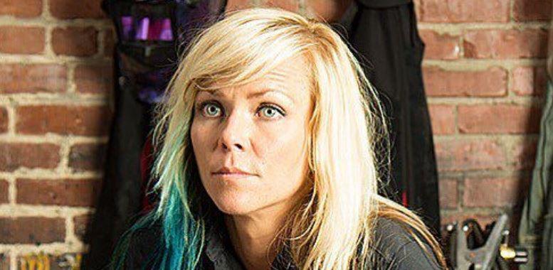 La estrella de 'Cazadores de mitos', Jessi Combs. Twitter: @TheJessiCombs
