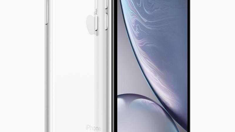 iPhone XR white back iPhone XR white back