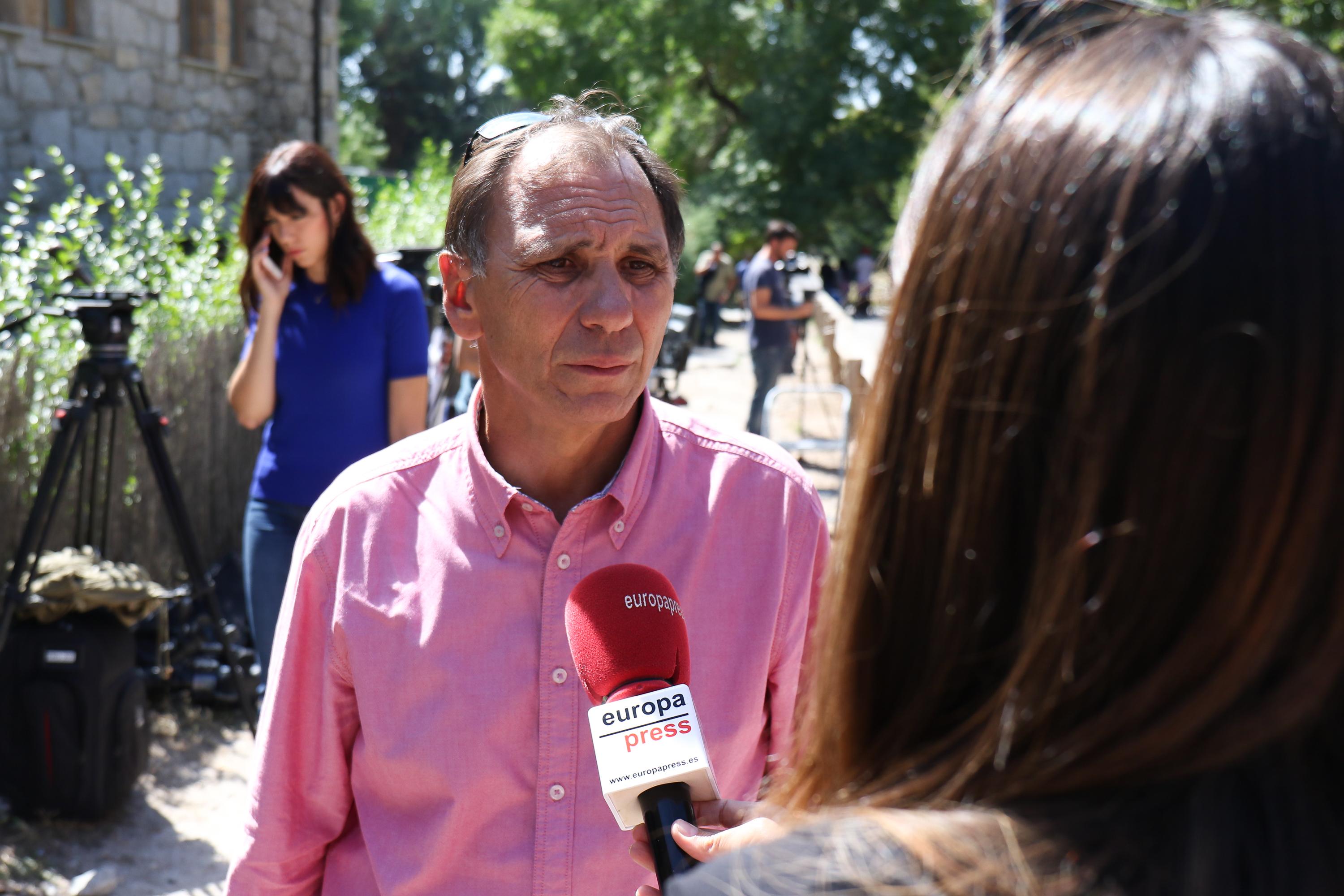 Adrián Federighi, cuñado de Blanca y portavoz de la familia. Fuente: Europa Press.