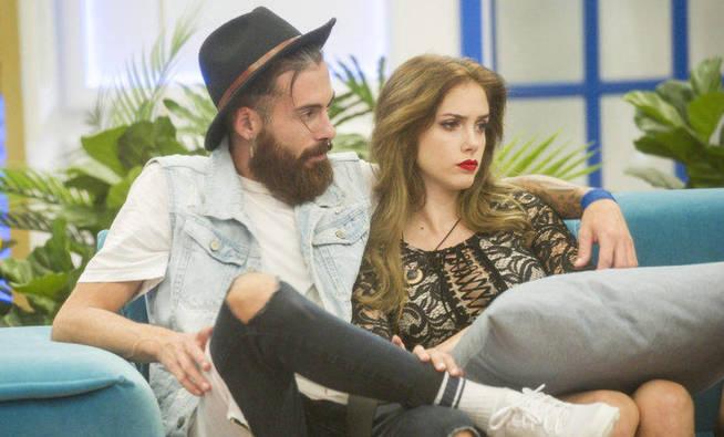 José María junto a Carlota Prado, en 'Gran Hermano'