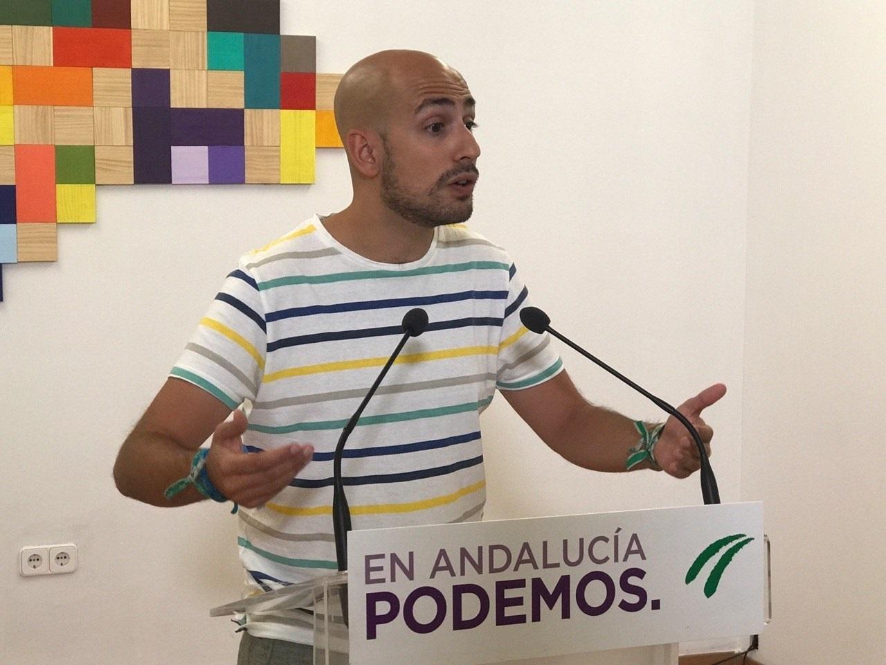 EuropaPress 2317841 El secretario de Política y de Comunicación de Podemos Andalucía Pablo Pérez Ganfornina 