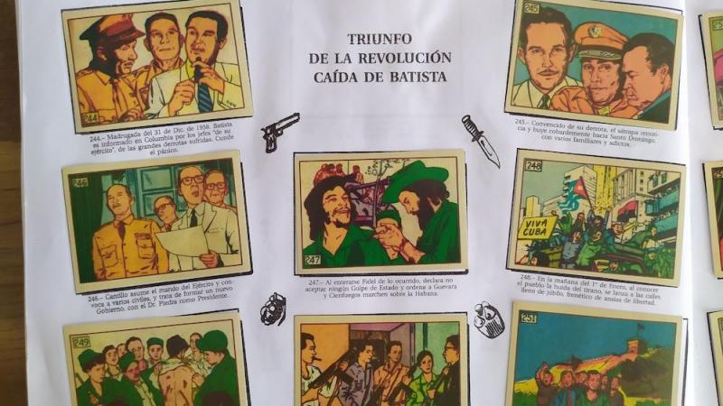 El triunfo de "los Barbudos" en el Állbum de la Revolución Cubana.