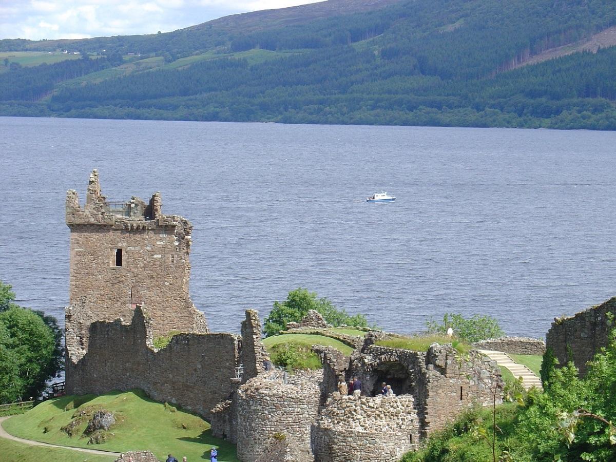 Vista del Lago Ness, en Escocia. Pixabay