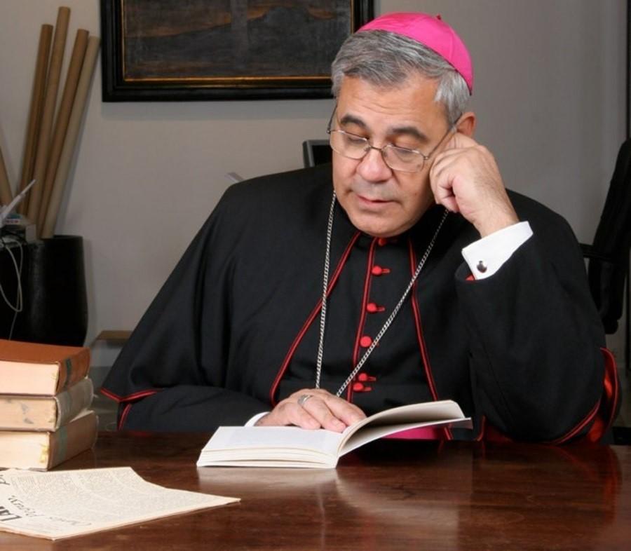 El obispo de Granada, Javier Martínez. Fuente: Europa Press.